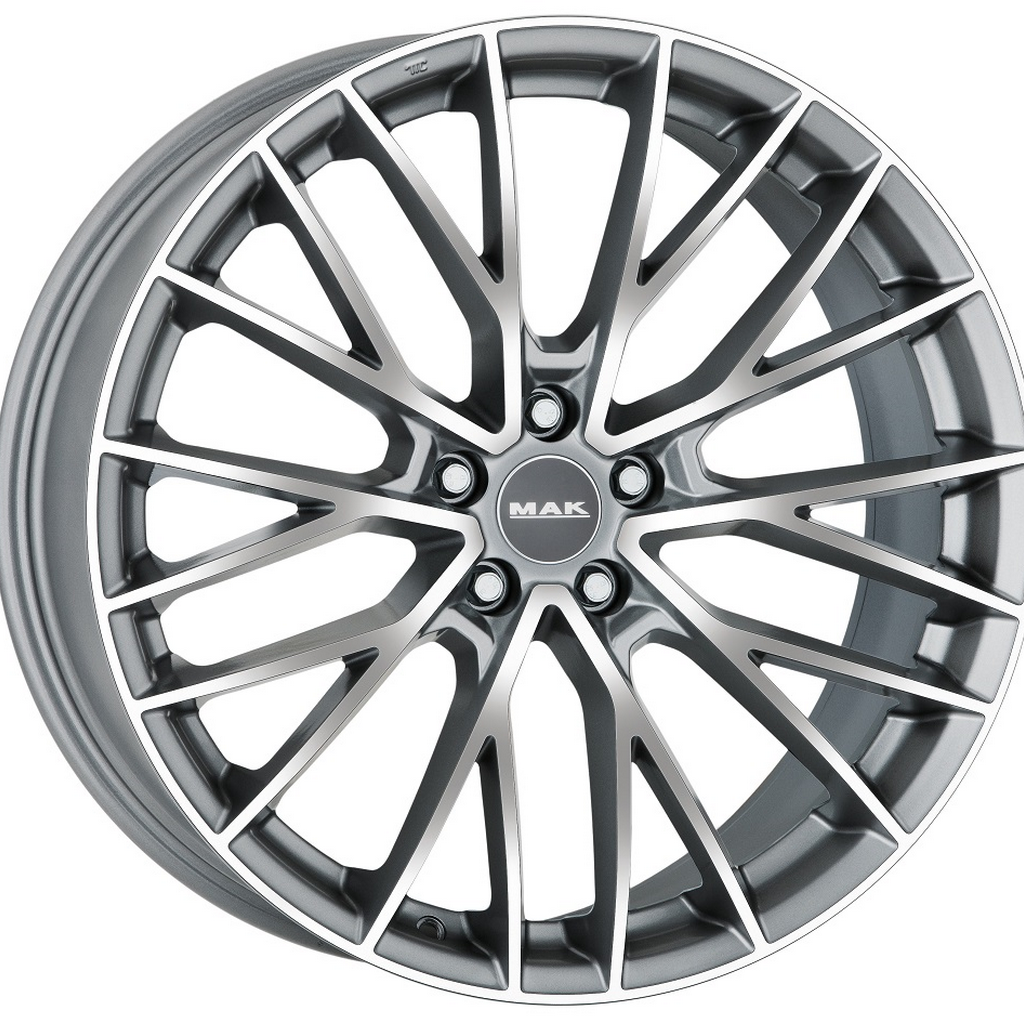 MAK Speciale-D 9, 5x20 5/112 ET45 d-66, 6 Graphite Mirror Face (F9520LDHM45WS5X)