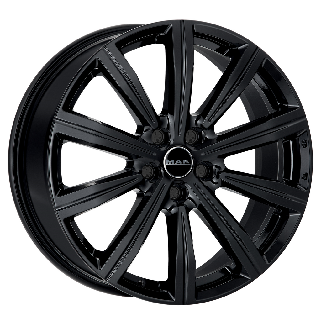 MAK Birmingham 8, 5x19 5/108 ET45 d-63, 4 Gloss Black (F8590IRGB45GD3Y)