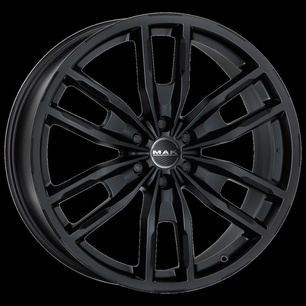 MAK Peak 7, 5x17 6/135 ET38 d-87, 1 Matt Black (F7570PXMB38G4)