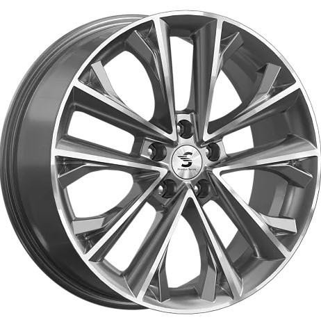 СКАД КР012 (Tiguan/Kodiaq) 7, 0x18 5/112 ET43 d-57, 1 Diamond Gloss Graphite (4200717)