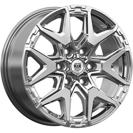 КиК Гангут (КС1176) 7, 5x18 6/139, 7 ET55 d-93, 1 дарк платинум (Арт.84169)