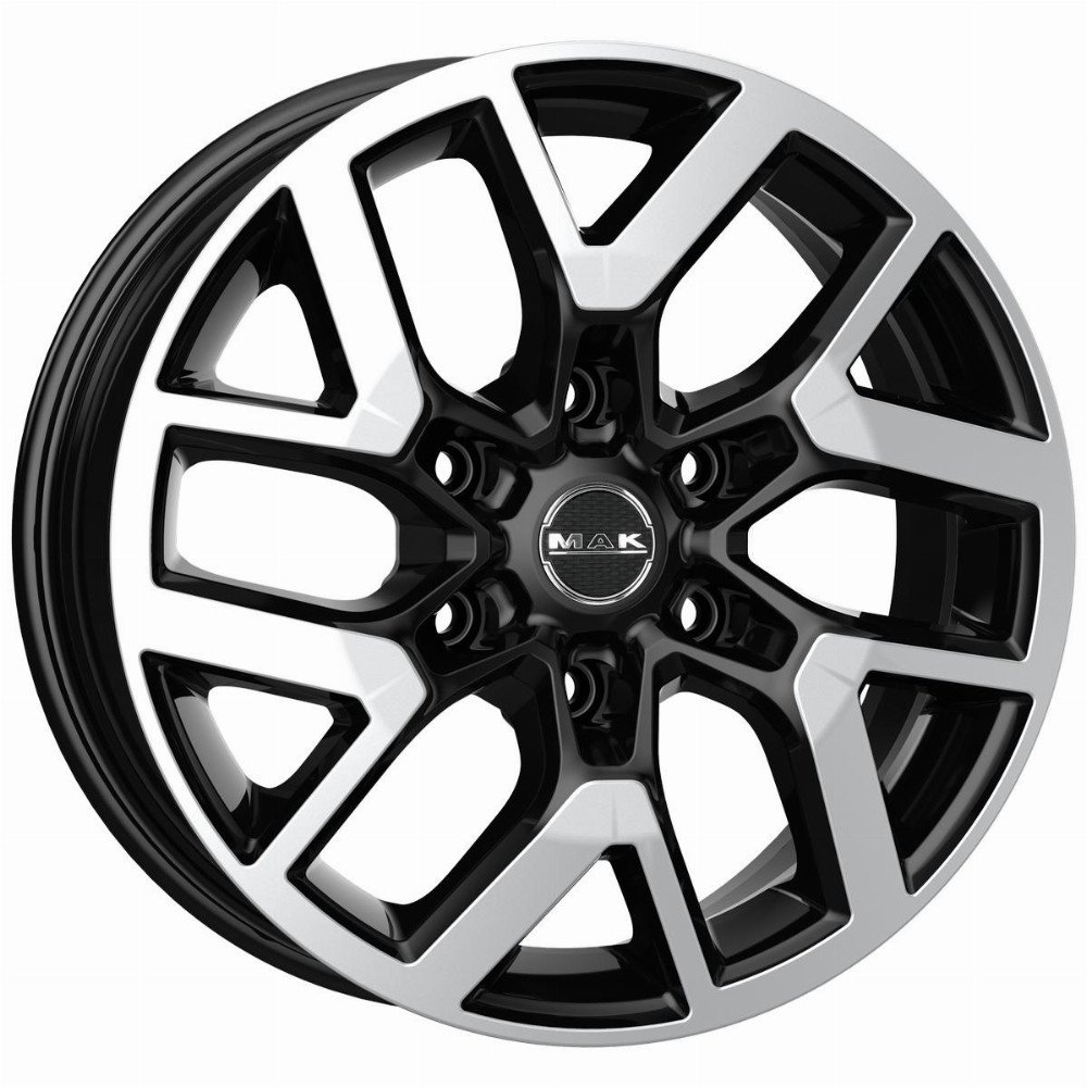 MAK Gravel 6, 5x16 6/130 ET54 d-84, 1 Black Mirror (F6560GRBM54M4X)