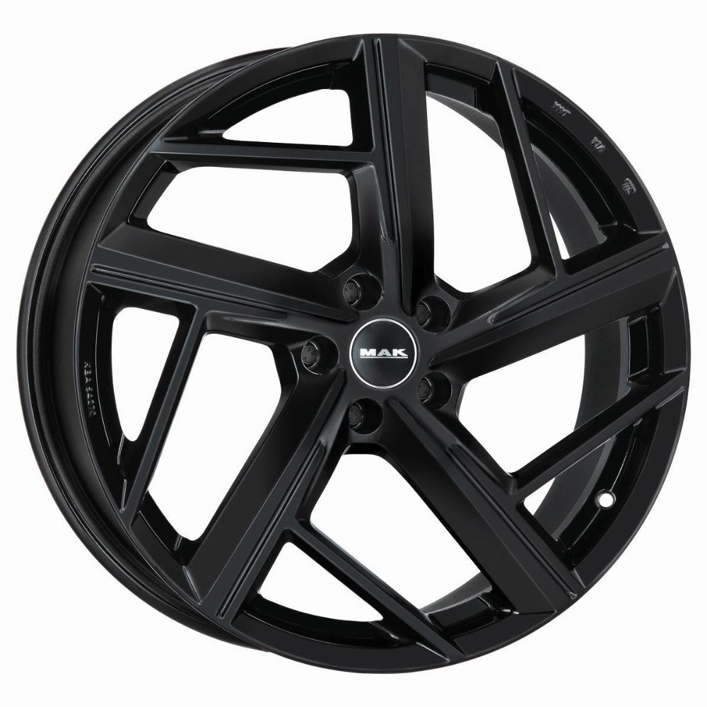 MAK Qvattro 8, 0x18 5/112 ET42 d-66, 45 Gloss Black (F8080QVGB42WS3X)