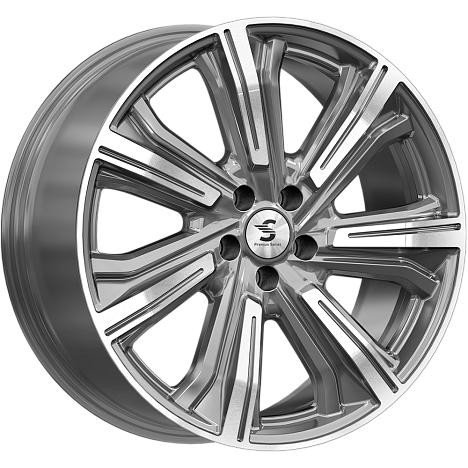 КиК Kleemann (КР1067) 8, 5x20 5/120 ET41, 5 d-66, 1 Diamond Gloss Graphite (Арт.83184)