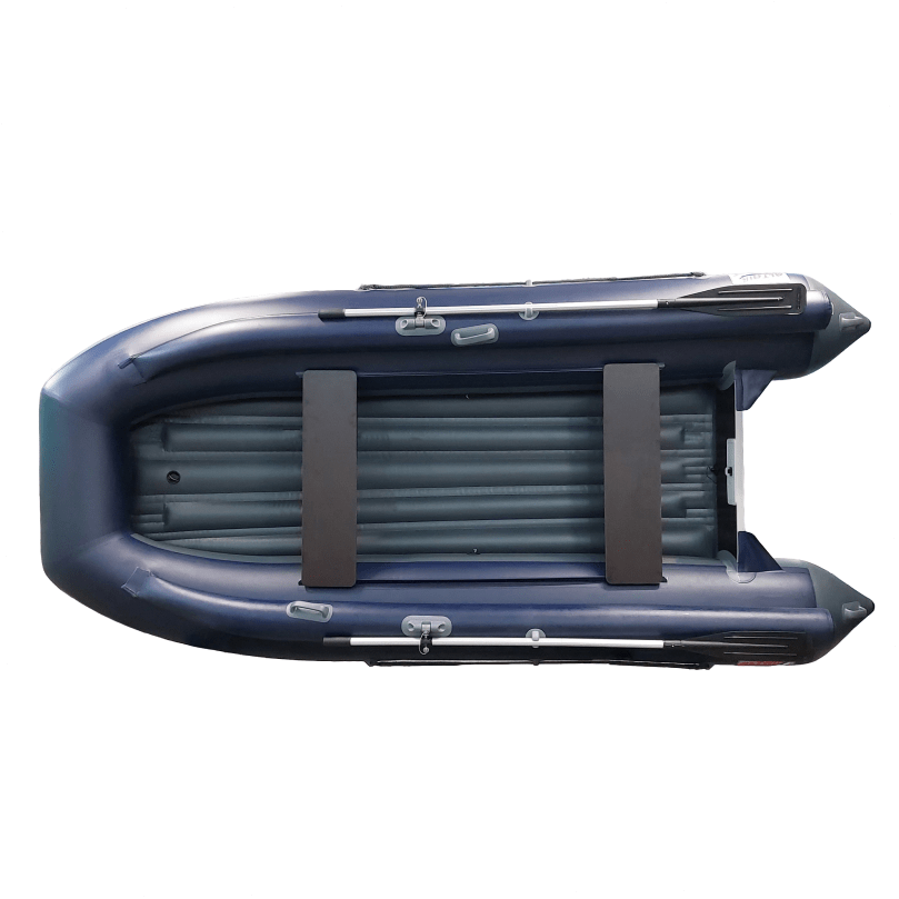 Лодка ПВХ ALTAIR HD-360 НДНД с фальшбортом Сине-серая