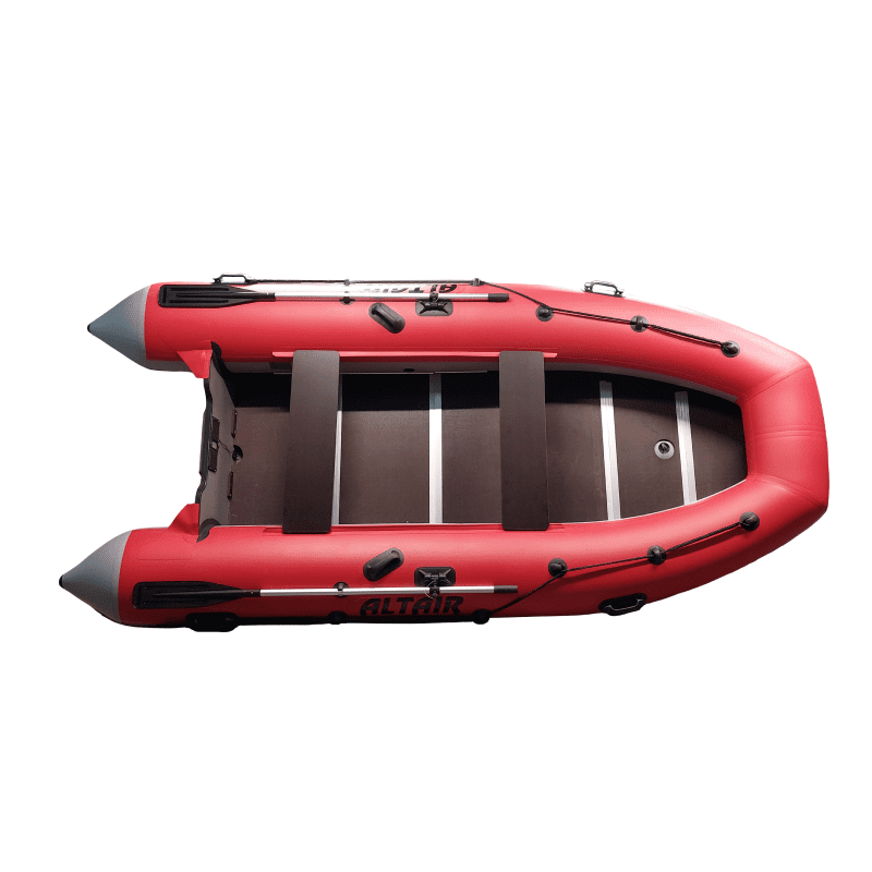 Лодка пвх ALTAIR PRO-385 Красно-серая