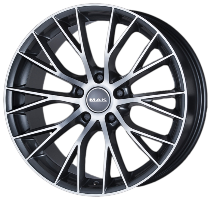 MAK Munchen 8, 5x20 5/108 ET42 d-63, 4 Gunmetal Mirror Face (F8520MUQM42GD2)
