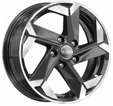 КиК КС979 (Creta SU) 6, 0x16 5/114, 3 ET43 d-67, 1 алмаз чёрный (Арт.77573)
