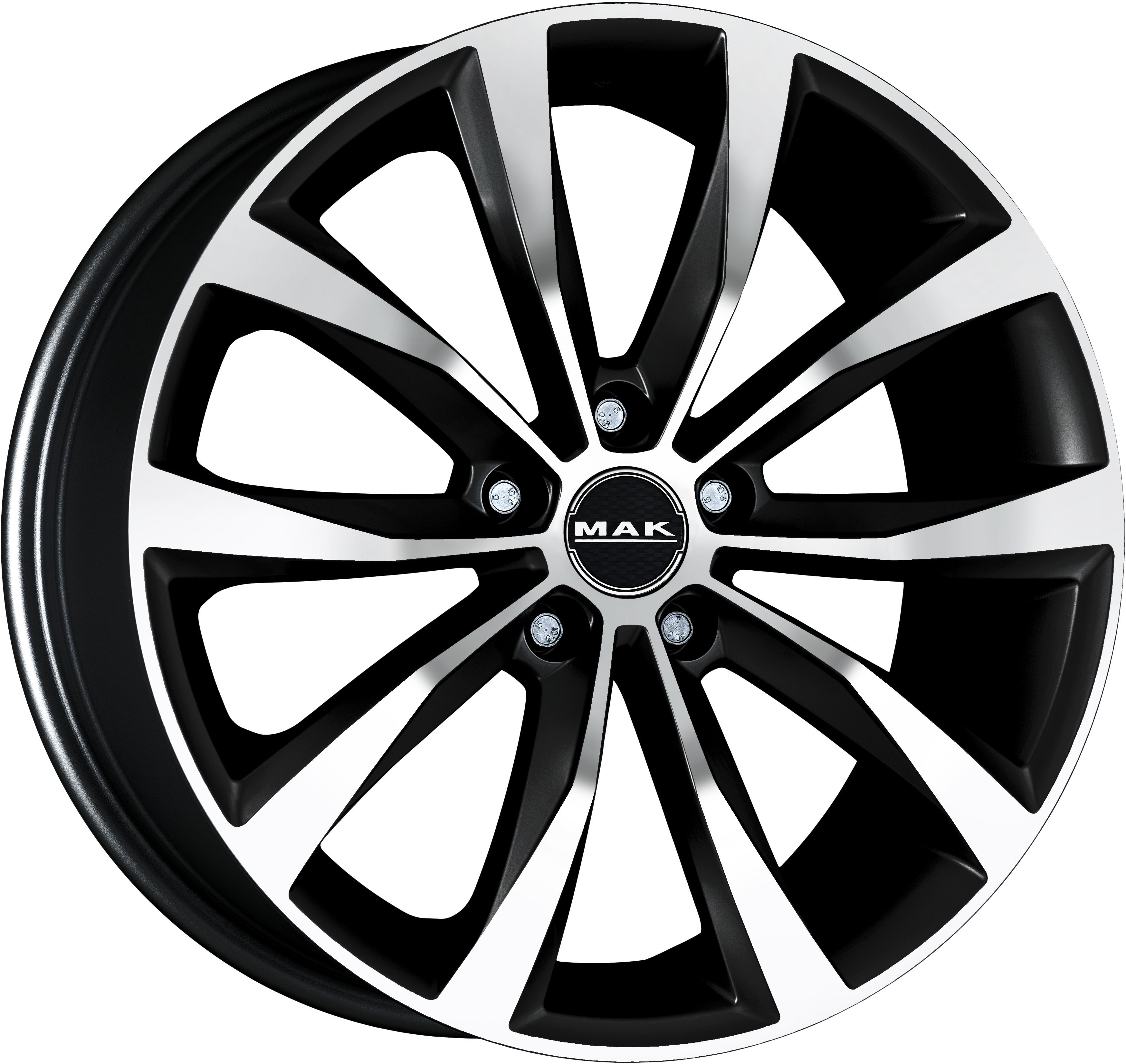 MAK Wolf 7, 0x17 5/114, 3 ET35 d-76 Black Mirror (F7070WFBM35F)