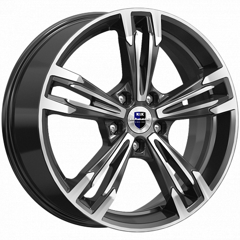 КиК Karrera Light (КС935) 7, 0x18 5/114, 3 ET45 d-66, 1 алмаз чёрный (Арт.77363)