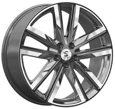 КиК КР014 (Murano) 8, 0x20 5/114, 3 ET45 d-66, 1 Diamond Gloss Graphite (Арт.79392)