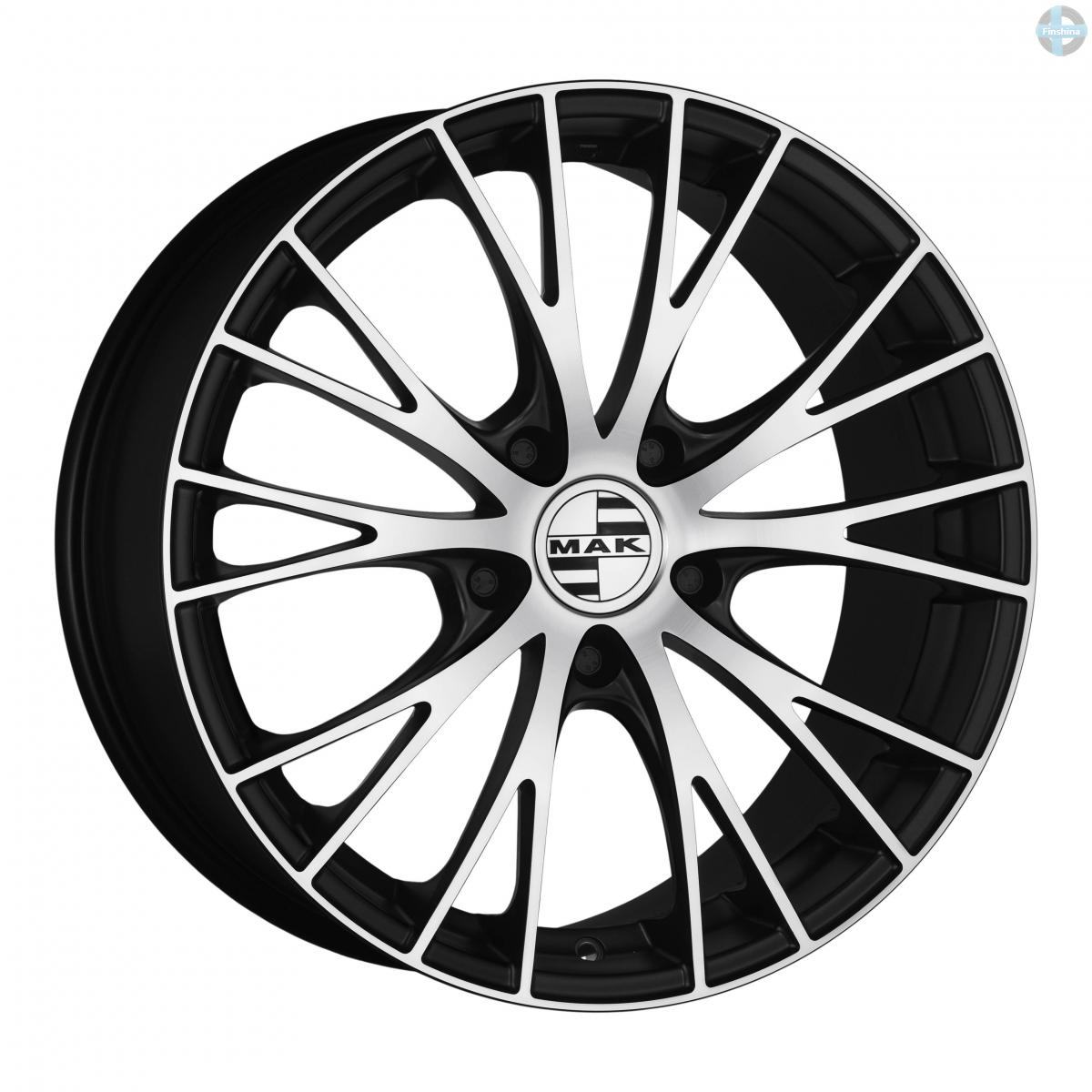 MAK Rennen 8, 5х19 5/112 ET21 d-66, 45 Ice Black (F8590NNIB21WSX)