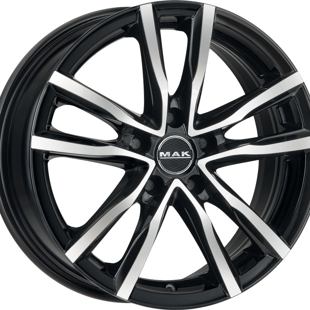 MAK Milano 6, 5x16 5/108 ET45 d-72 Black Mirror (F6560MIBM45GG3)
