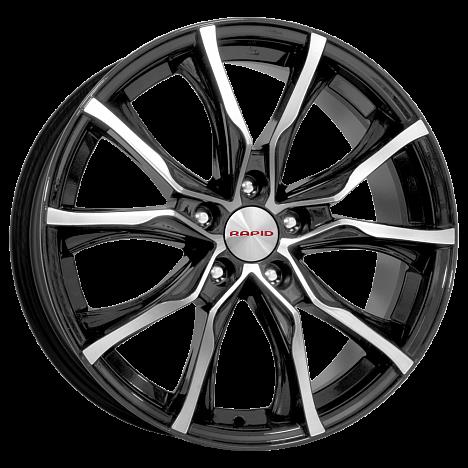 КиК Твист (КС697M) 7, 5x17 5/120 ET32 d-72, 6 алмаз чёрный (Арт.r76085) Оригинал