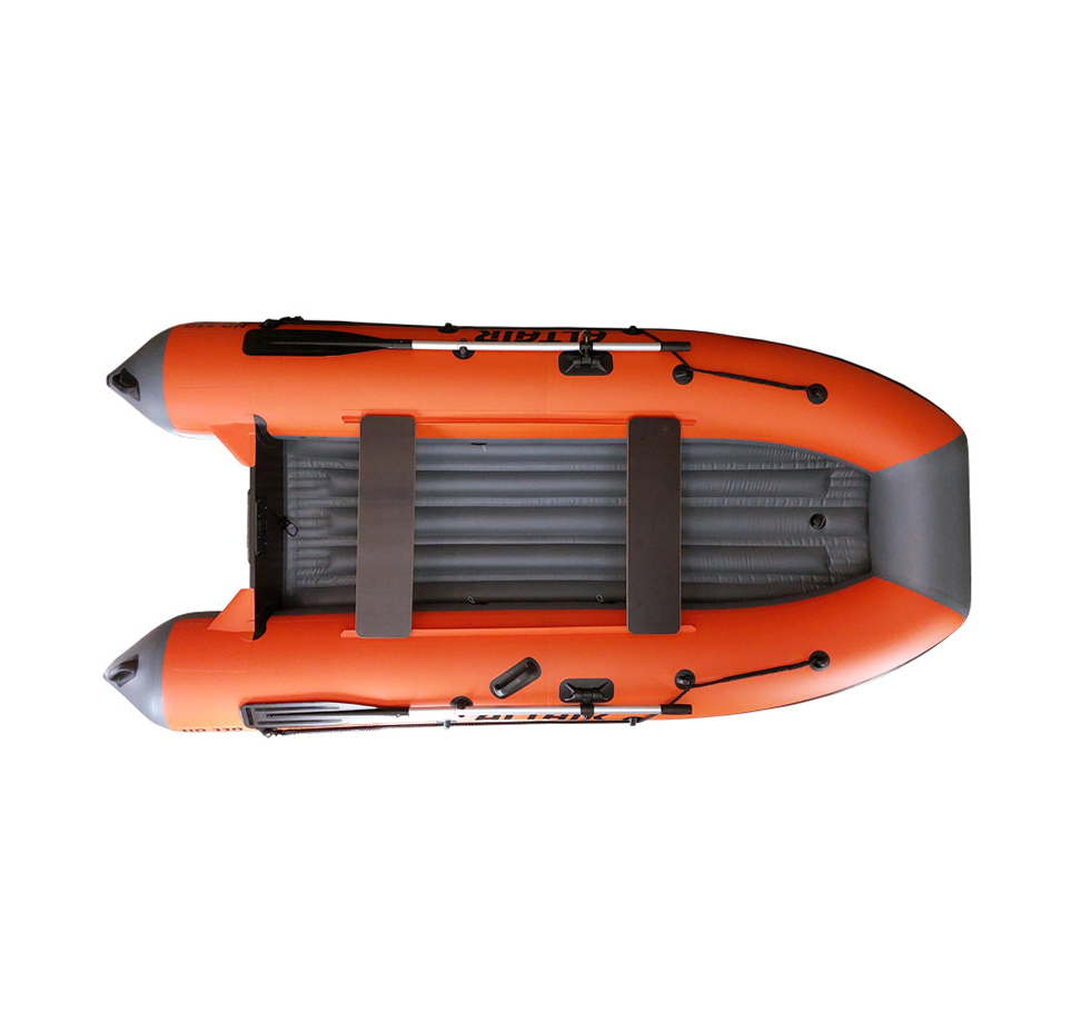 Лодка ПВХ ALTAIR HD-320 НДНД Оранжево-серая
