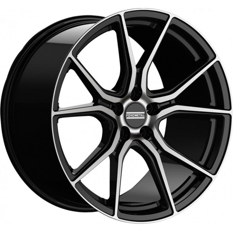 Fondmetal STC45 8, 5x20 5/114, 3 ET32 d-75 Glossy Black Machined (RF15635)