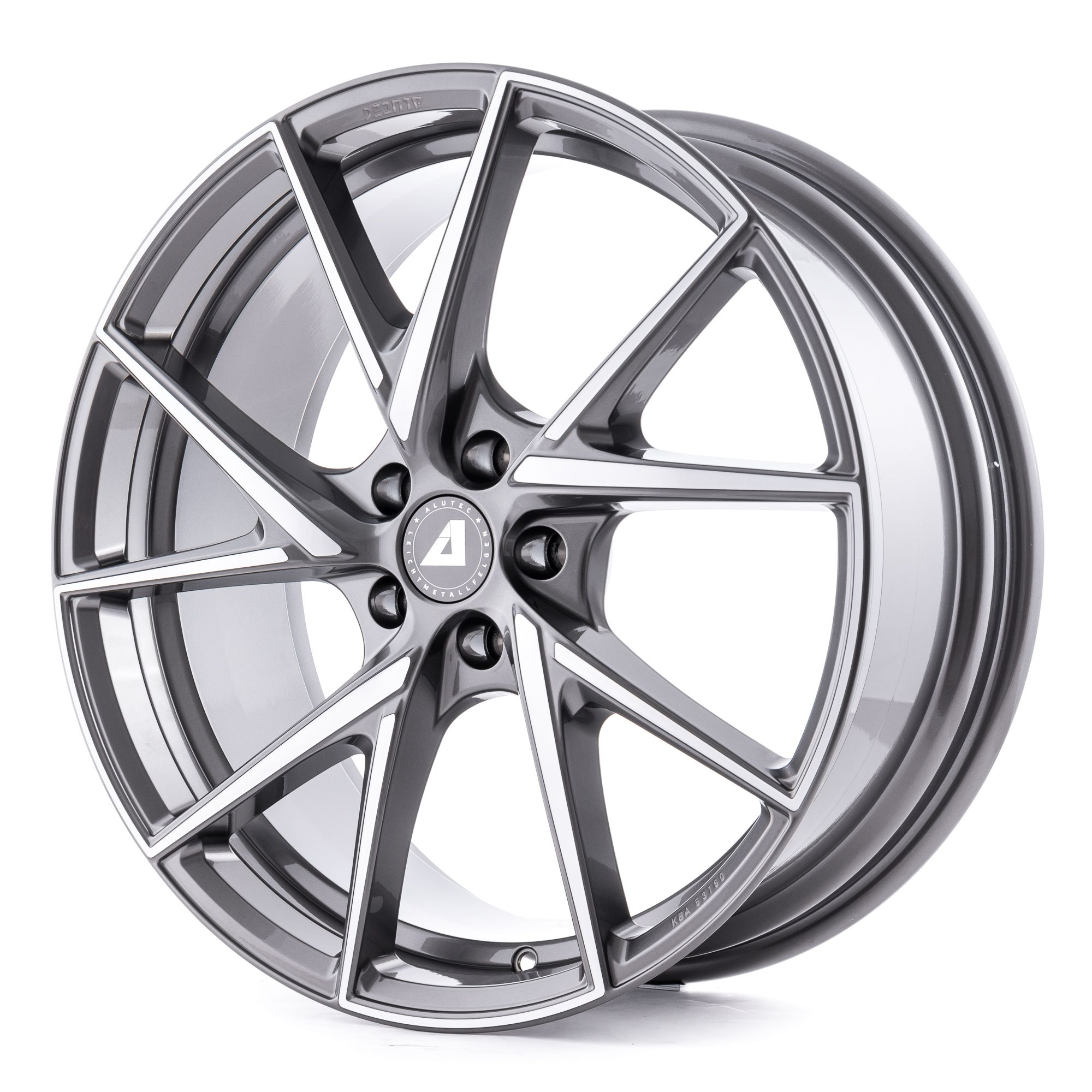 Alutec ADX.01 8, 5x18 5/112 ET40 d-70, 1 Metallic Platinum Front Polished (ADX1-85840B76-61)