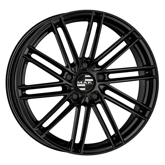 MAK Leipzig-D 11, 5x22 5/130 ET52 d-71, 6 Gloss Black (F1522LZGB52KY3)
