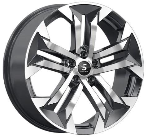 КиК КР015 (Haval F7/F7x) 7, 5x19 5/114, 3 ET40 d-64, 1 Diamond Black Gris (Арт.82132)