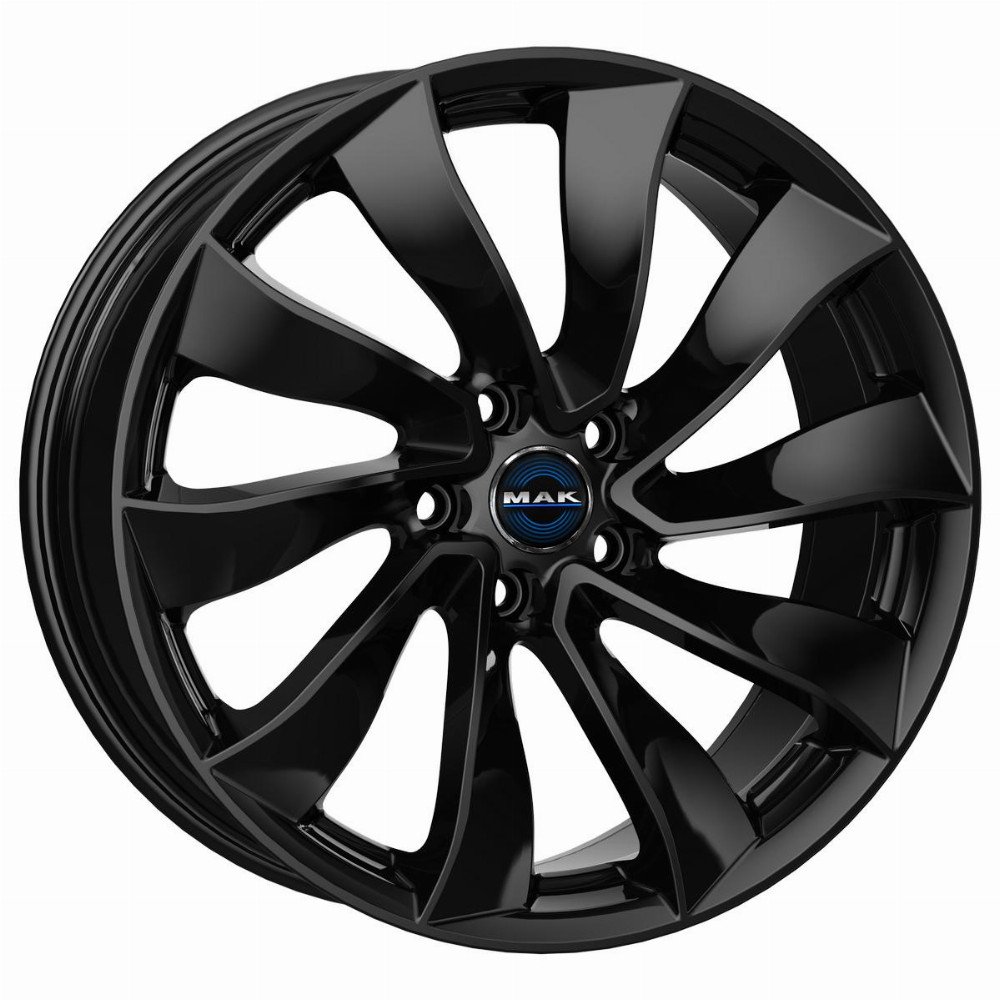 MAK Solar 9, 5x19 5/114, 3 ET45 d-64, 1 Gloss Black (F9590SXGB45FR3)