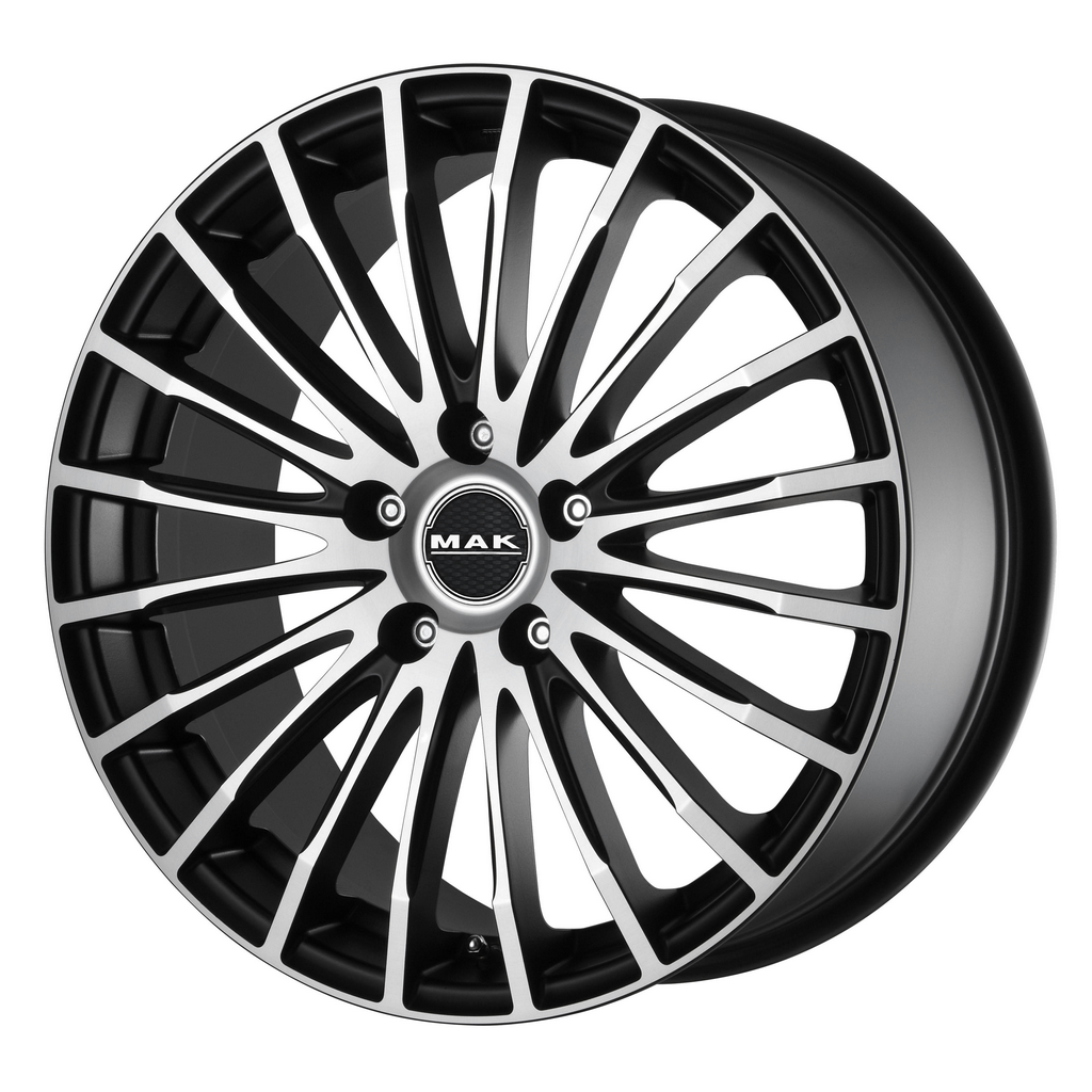 MAK Fatale 8, 0x18 5/120 ET30 d-72, 6 Ice Black (F8080FAIB30I2B)