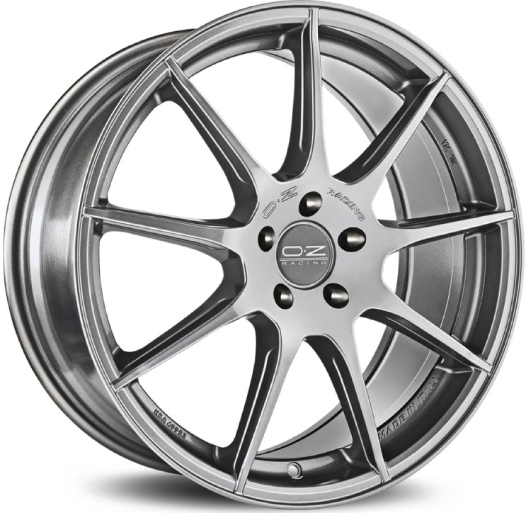 OZ Omnia 7, 5x17 5/120 ET47 d-79 Grigio Corsa Bright (W01983203H1) d-XL
