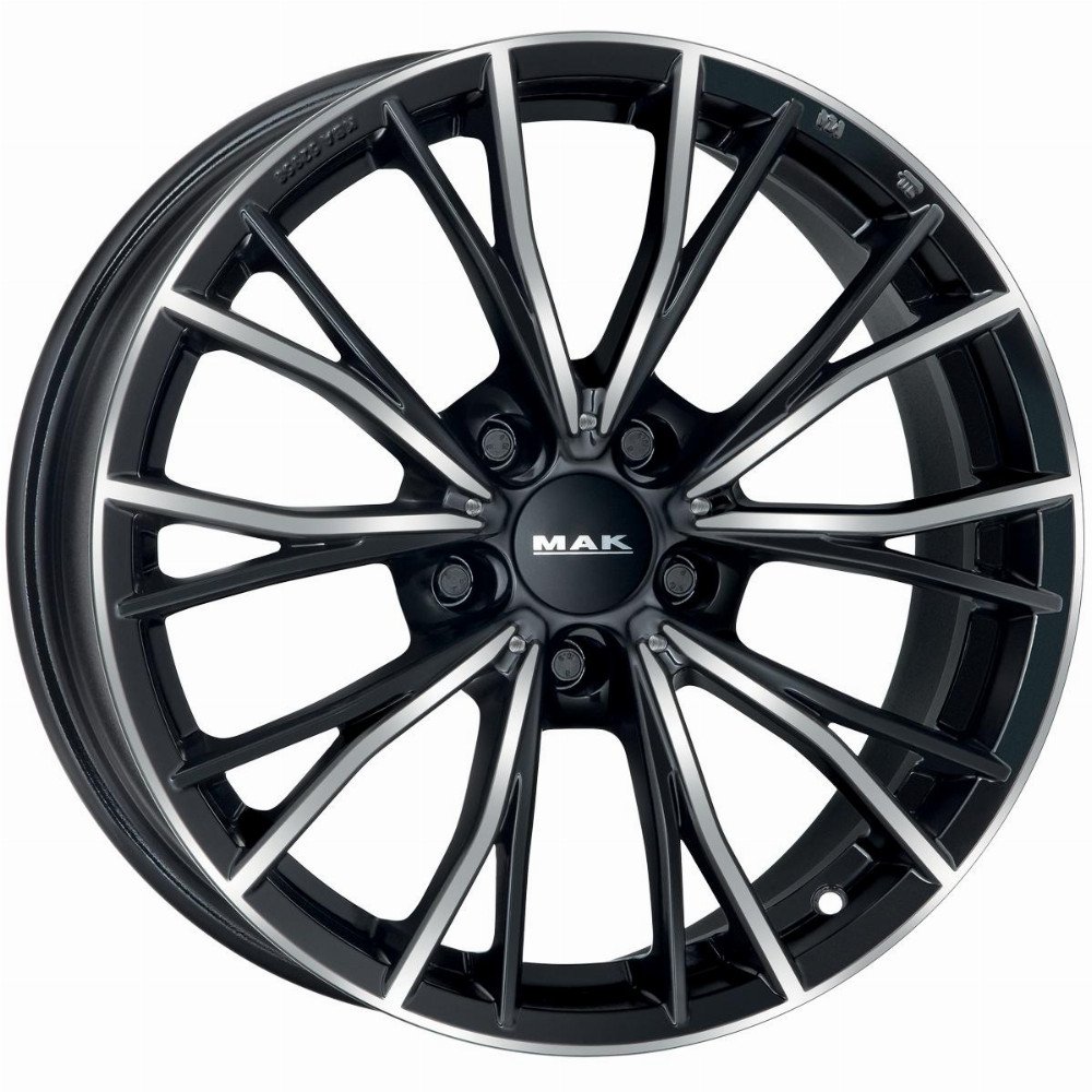 MAK Mark 8, 0x19 5/112 ET34 d-66, 6 Black Mirror (F8090MKBM34WS1X)