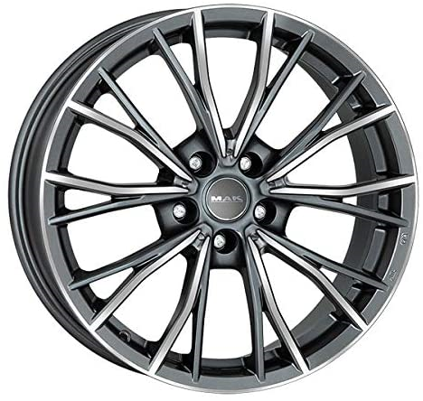 MAK Mark 7, 5x18 5/120 ET45 d-72, 6 Gunmetal Mirror Face (F7580MKQM45I4BX)