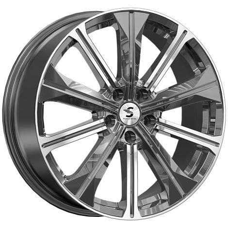 СКАД КР013 (Tiguan/Kodiaq) 7, 0x19 5/112 ET43 d-57, 1 Diamond Gloss Graphite (4210517)