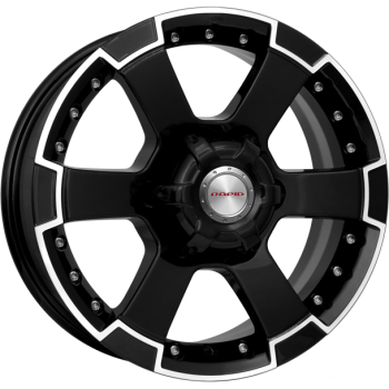 КиК М56 (КС593) 7, 0x16 6/139, 7 ET20 d-67, 1 алмаз черный (Арт.13534)
