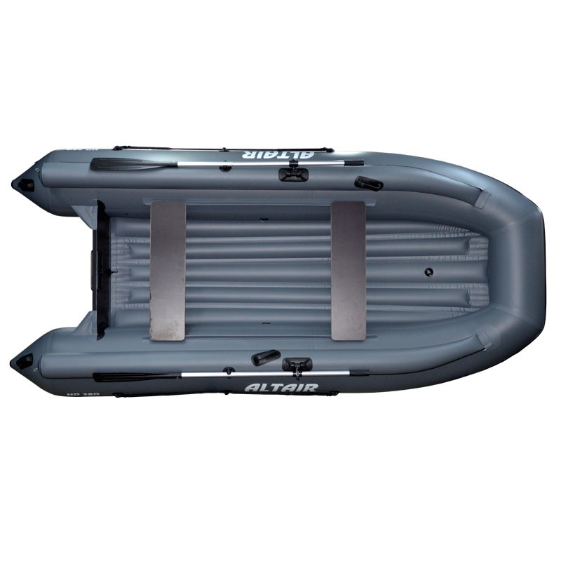 Лодка ПВХ ALTAIR HD-360 НДНД с фальшбортом Серая