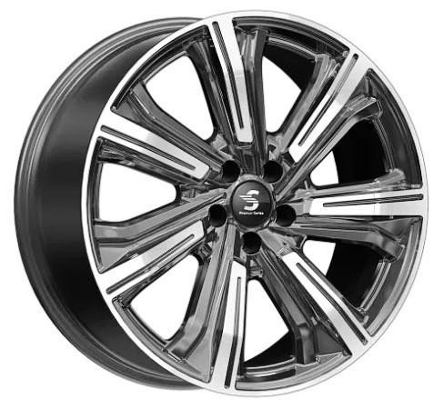 КиК Kleemann (КР1067) 8, 5x20 5/112 ET33 d-66, 6 Diamond Gloss Graphite (Арт.80742)