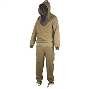 костюм летний антигнус-люкс с ловушками и пыльниками цвет хаки ткань палатка (размер: 48-50, рост: 170-176)