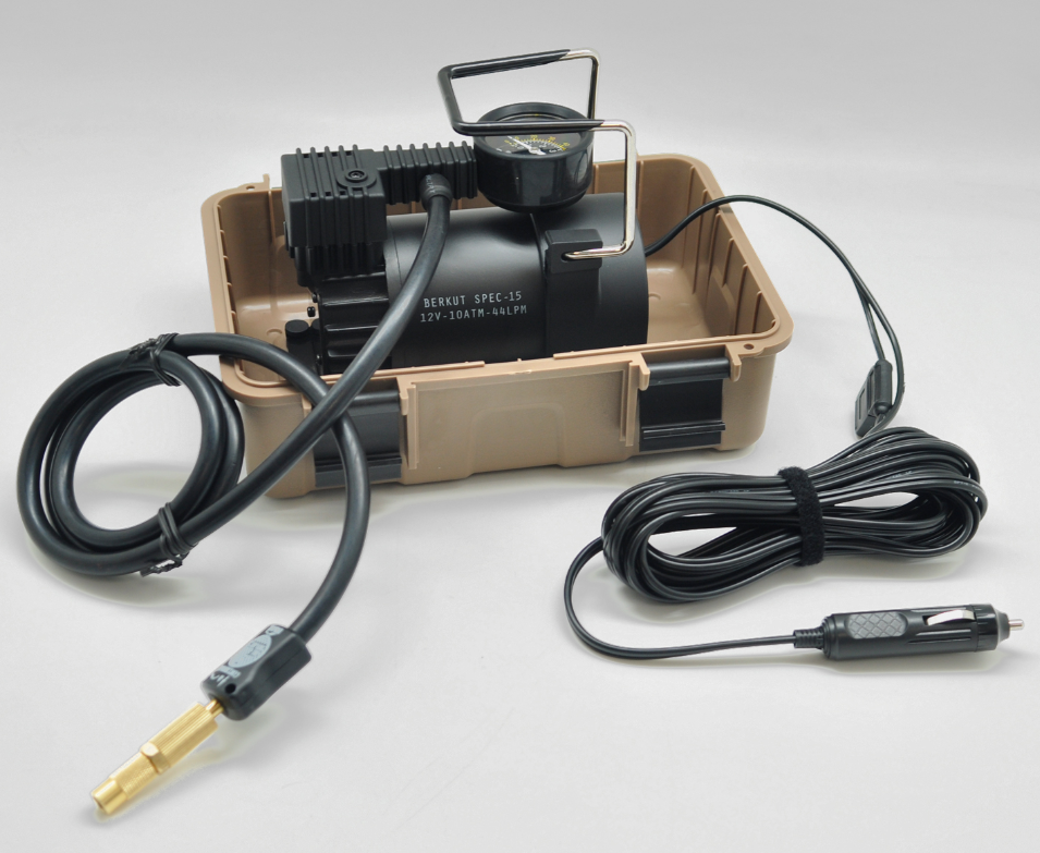 компрессор "беркут" spec-15 specialist (10атм,44л/мин,14,5а,шланг 1,2м,кабель 4,8м,12в)