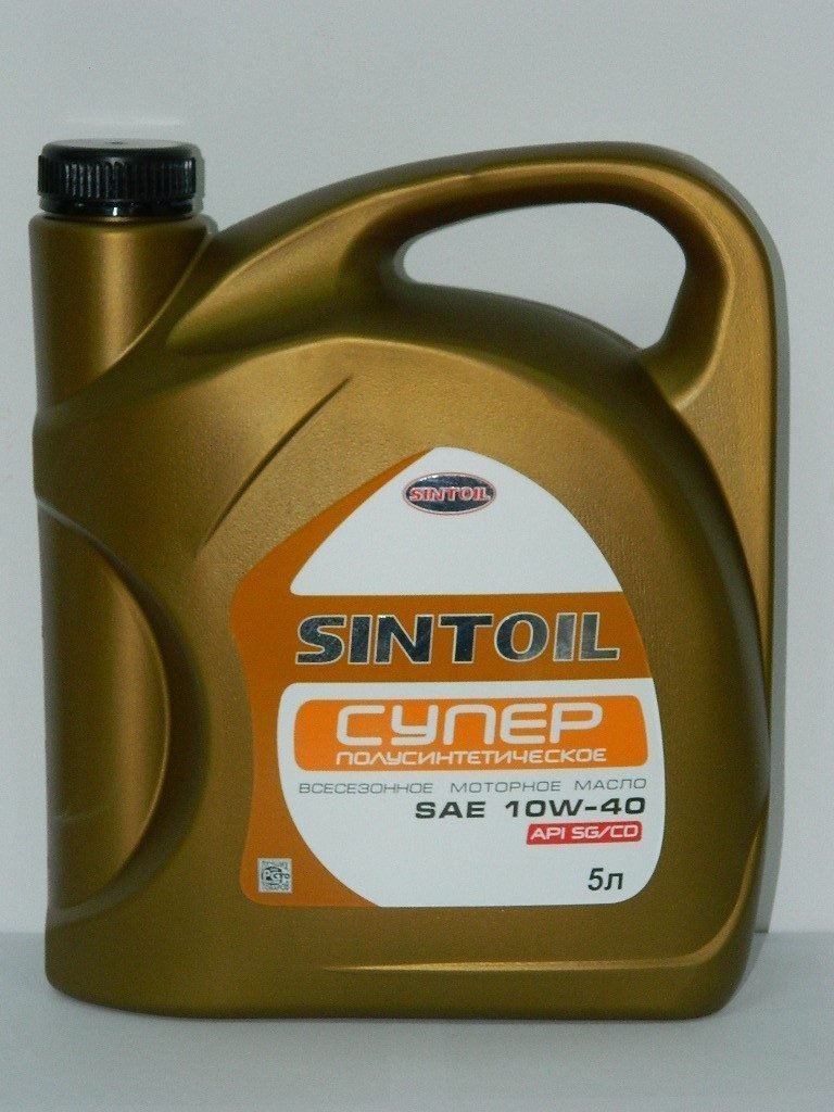 SINTEC SUPER 3000 10W40 API SG/CD 5L полусинтетическое моторное масло